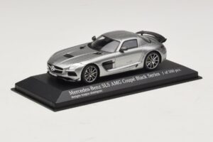 Mercedes SLS AMG C197 Black Series Szary Metalik Minichamps 1:43 437033024 Metal — zdjęcie 2 z 4