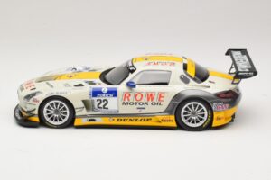 Mercedes SLS AMG GT3 #22 Graf / Jager Rowe Racing 24 Hours of Nurburgring 2013 Minichamps 1:18 151133122 Metal — zdjęcie 3 z 6