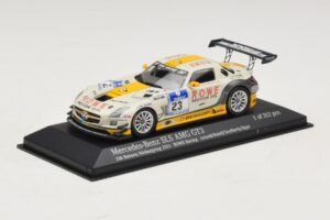 Mercedes SLS AMG GT3 #23 Rowe Racing Arnold / Roloff Nurburgring 24 Hours 2013 Minichamps 1:43 410133223 Metal — zdjęcie 2 z 4