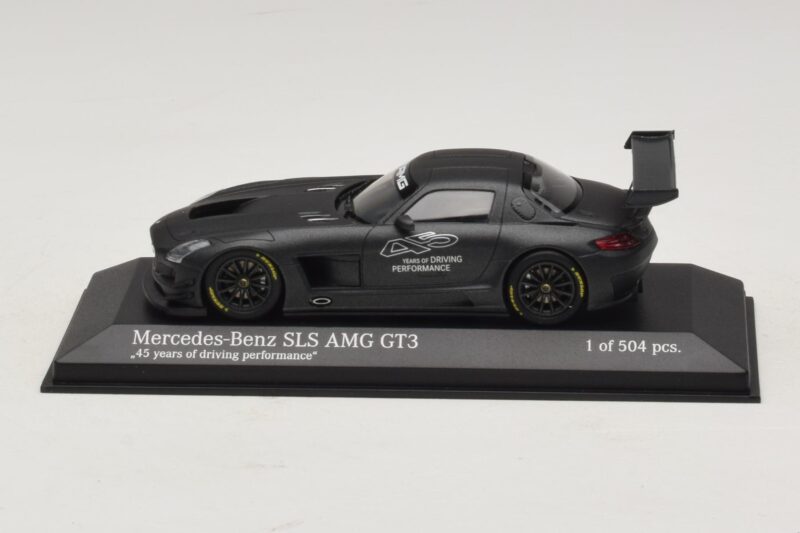 Mercedes SLS AMG GT3 45 Years of Driving Performance Czarny Minichamps 1:43 Mercedes SLS AMG GT3 45 Years of Driving Performance Czarny Minichamps 1:43 410133200 Metal