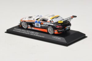 Mercedes SLS AMG GT3 #65 Hankook 24 Hours of Nurburgring 2012 Minichamps 1:43 437123265 Metal — zdjęcie 3 z 4