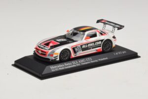 Mercedes SLS AMG GT3 All-Inkl.com #38 FIA GT1 World Championship 2012 Champions Minichamps 1:43 410123238 Metal — zdjęcie 2 z 4