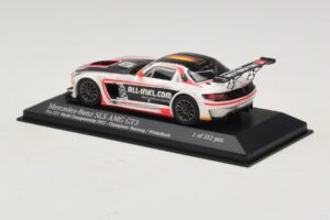 Mercedes SLS AMG GT3 All-Inkl.com #38 FIA GT1 World Championship 2012 Champions Minichamps 1:43 410123238 Metal — zdjęcie 3 z 4