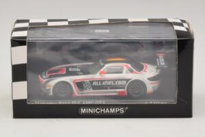 Mercedes SLS AMG GT3 All-Inkl.com #38 FIA GT1 World Championship 2012 Champions Minichamps 1:43 410123238 Metal — zdjęcie 4 z 4