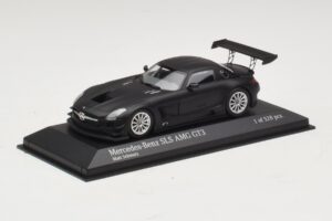 Mercedes SLS AMG GT3 Matowy Czarny Minichamps 1:43 410113200 Metal — zdjęcie 2 z 4