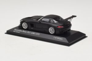 Mercedes SLS AMG GT3 Matowy Czarny Minichamps 1:43 410113200 Metal — zdjęcie 3 z 4