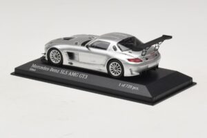 Mercedes SLS AMG GT3 Srebrny Minichamps 1:43 410113202 Metal — zdjęcie 3 z 4