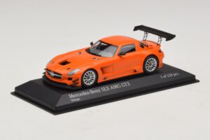 Mercedes SLS AMG GT3 Street Orange Minichamps 1:43 410113204 Metal — zdjęcie 2 z 4