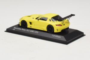 Mercedes SLS AMG GT3 Żółty Minichamps 1:43 410113201 Metal — zdjęcie 3 z 4
