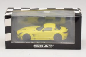 Mercedes SLS AMG GT3 Żółty Minichamps 1:43 410113201 Metal — zdjęcie 4 z 4