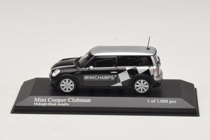 Mini Cooper Clubman R55 Czarny Metalik Minichamps 1:43 Mini Cooper Clubman R55 Czarny Metalik Minichamps 1:43 431138672 Metal