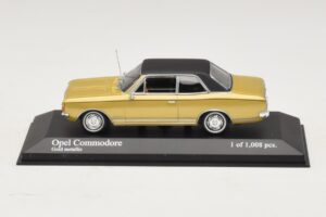 Opel Commodore A Złoty Metalik Minichamps 1:43 430046165 Metal