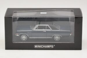 Opel Diplomat A V8 Coupe Ciemnoniebieski Minichamps 1:43 400048021 Metal — zdjęcie 4 z 4