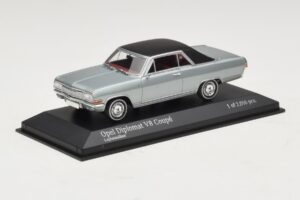 Opel Diplomat A V8 Coupe Srebrny Minichamps 1:43 400048020 Metal — zdjęcie 2 z 4
