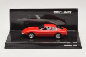 Opel Experimental GT Czerwony Minichamps 1:43 437045020 Metal