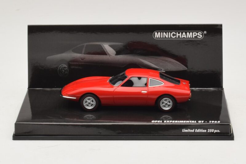 Opel Experimental GT Czerwony Minichamps 1:43 437045020 Metal