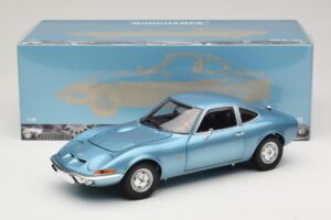 Opel GT Blue Metallic Minichamps 1:18 180049030 Metal — zdjęcie 8 z 8