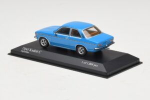 Opel Kadett C Niebieski Minichamps 1:43 400048101 Metal — zdjęcie 3 z 4