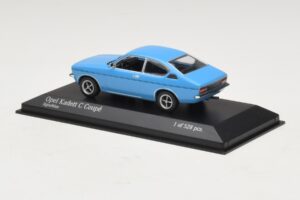 Opel Kadett C Coupe Niebieski Minichamps 1:43 430045628 Metal — zdjęcie 3 z 4