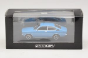 Opel Kadett C Coupe Niebieski Minichamps 1:43 430045628 Metal — zdjęcie 4 z 4
