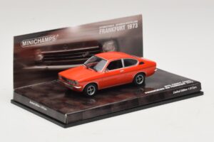 Opel Kadett C Coupe Prezentacja IAA Frankfurt Czerwony Minichamps 1:43 436045620 Metal — zdjęcie 2 z 4