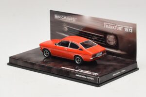 Opel Kadett C Coupe Prezentacja IAA Frankfurt Czerwony Minichamps 1:43 436045620 Metal — zdjęcie 3 z 4