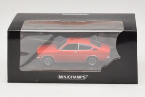 Opel Kadett C Coupe Prezentacja IAA Frankfurt Czerwony Minichamps 1:43 436045620 Metal — zdjęcie 4 z 4