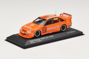 Opel Omega 3000 24V #99 Jägermeister M. Reuter DTM 1991 Minichamps 1:43 400914499 Metal — zdjęcie 2 z 4