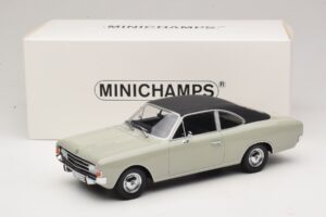 Opel Rekord C Coupe Szary Minichamps 1:18 107047022 Żywica — zdjęcie 6 z 6
