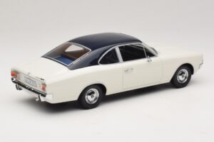 Opel Rekord C Coupe Biały Niebieski Minichamps 1:18 107047021 Żywica — zdjęcie 2 z 6