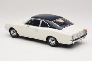 Opel Rekord C Coupe Biały Niebieski Minichamps 1:18 107047021 Żywica — zdjęcie 5 z 6