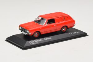 Opel Rekord Caravan Norwegian Post Minichamps 1:43 433046195 Metal — zdjęcie 2 z 4