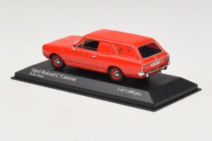 Opel Rekord Caravan Norwegian Post Minichamps 1:43 433046195 Metal — zdjęcie 3 z 4