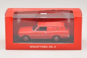 Opel Rekord Caravan Norwegian Post Minichamps 1:43 433046195 Metal — zdjęcie 4 z 4