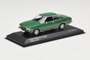 Opel Rekord D Coupe Zielony Metalik Minichamps 1:43 400044022 Metal — zdjęcie 2 z 4