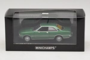 Opel Rekord D Coupe Zielony Metalik Minichamps 1:43 400044022 Metal — zdjęcie 4 z 4