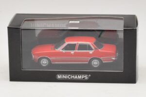 Opel Rekord D Czerwony Minichamps 1:43 400044004 Metal — zdjęcie 4 z 4