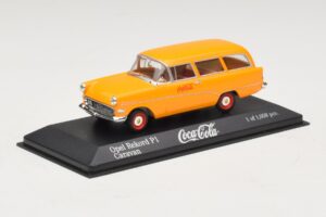 Opel Rekord P1 Caravan Coca-Cola Minichamps 1:43 430043270 Metal — zdjęcie 2 z 4