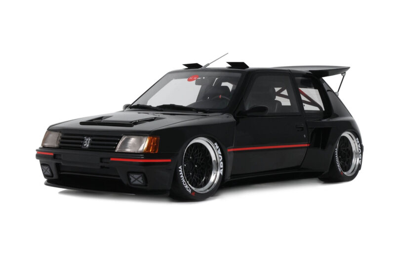Peugeot 205 Khyzyl Saleem Czarny Otto 1:18 OT1257 Żywica