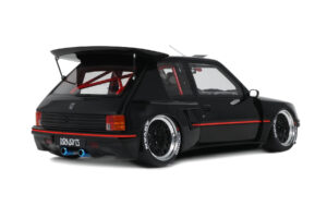 Peugeot 205 Khyzyl Saleem Czarny Otto 1:18 OT1257 Żywica — zdjęcie 2 z 5