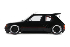 Peugeot 205 Khyzyl Saleem Czarny Otto 1:18 OT1257 Żywica — zdjęcie 3 z 5