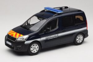 Peugeot Partner Gendarmerie Ciemnoniebieski Norev 1:18 184890 Metal