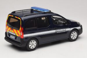Peugeot Partner Gendarmerie Ciemnoniebieski Norev 1:18 184890 Metal — zdjęcie 2 z 6