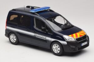Peugeot Partner Gendarmerie Ciemnoniebieski Norev 1:18 184890 Metal — zdjęcie 4 z 6