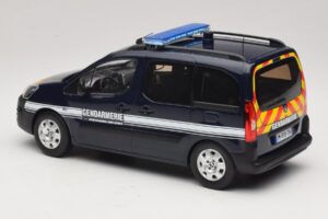 Peugeot Partner Gendarmerie Ciemnoniebieski Norev 1:18 184890 Metal — zdjęcie 5 z 6