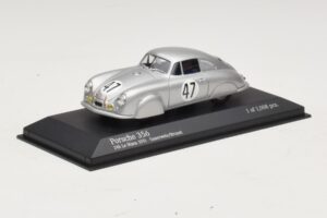 Porsche 356 #47 Sauerwein / Brunet 24 Hours of Le Mans 1951 Minichamps 1:43 400516747 Metal — zdjęcie 2 z 4
