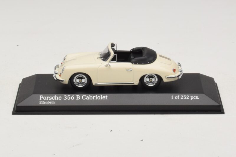 Porsche 356 B Kabriolet Biel Kości Słoniowej Minichamps 1:43 Porsche 356 B Kabriolet Biel Kości Słoniowej Minichamps 1:43 400064332 Metal