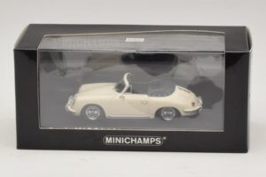 Porsche 356 B Kabriolet Biel Kości Słoniowej Minichamps 1:43 400064332 Metal — zdjęcie 4 z 4