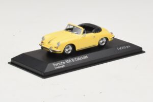 Porsche 356 B Kabriolet Żółty Minichamps 1:43 400064334 Metal — zdjęcie 2 z 4