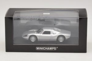 Porsche 904 GTS Srebrny Minichamps 1:43 400065721 Metal — zdjęcie 4 z 4